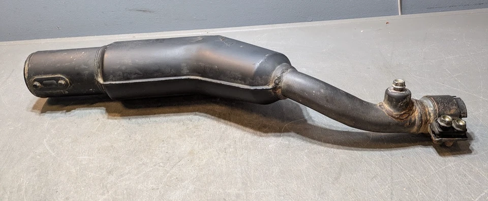 Silenciador de tubo de escape silenciador OEM 1984 1985 HONDA XR200R Foto 2 de 4