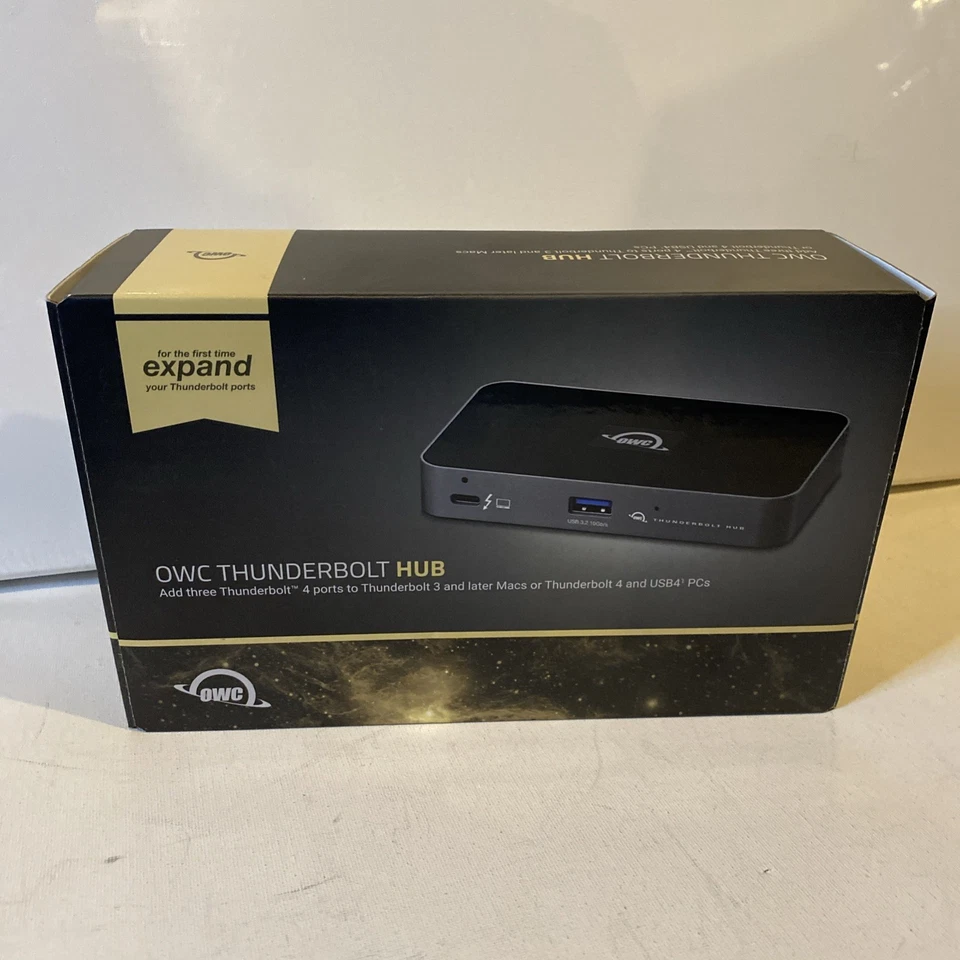 OWC 5 端口 Thunderbolt 集线器 - 60W 充电,(3) Thunderbolt 4 (USB-C) 端口全新! — 第 2/2 张图片