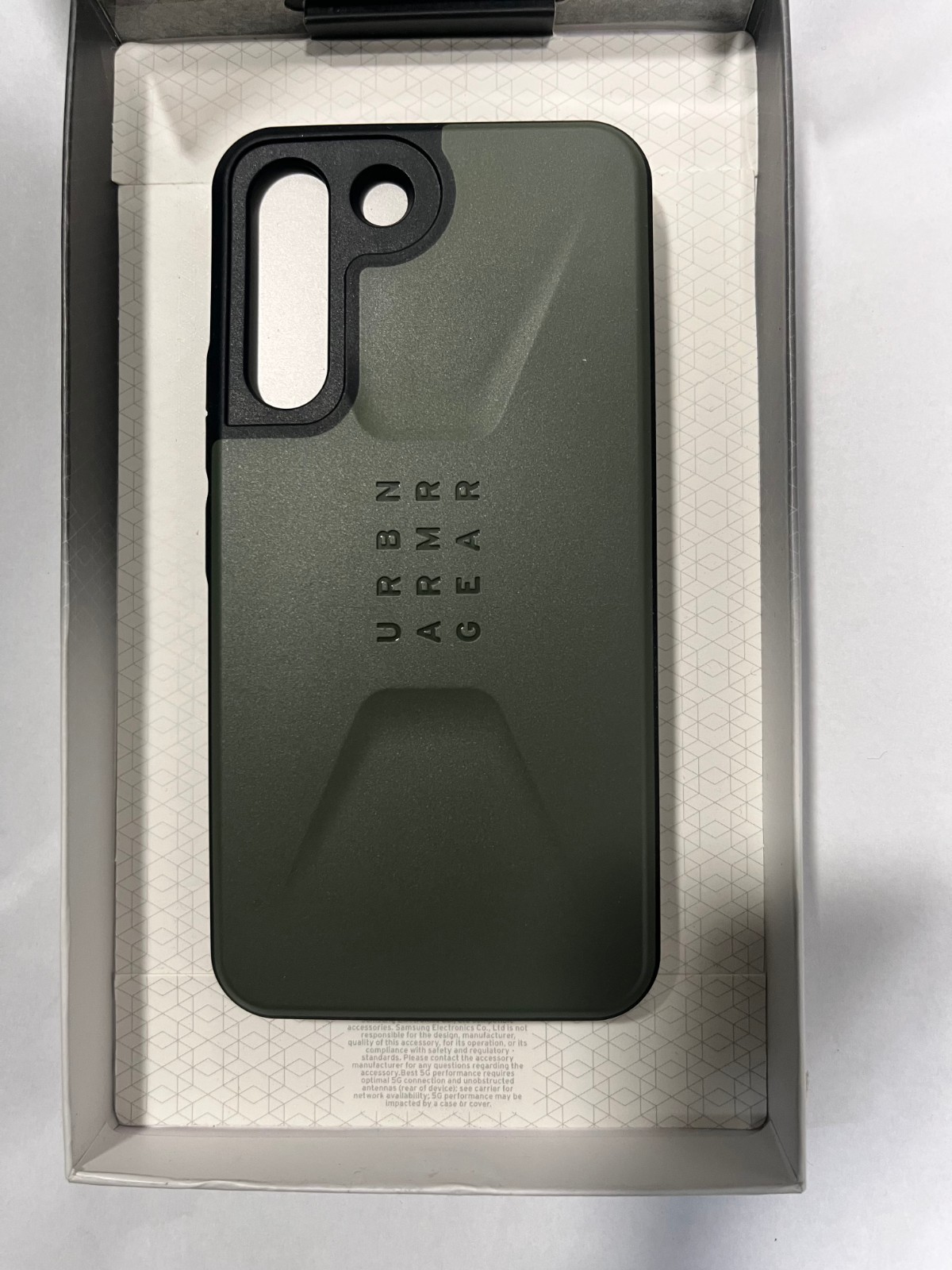 Urban Armor Gear UAG Civilian Case For Samsung Galaxy S22 Case - Olive Green