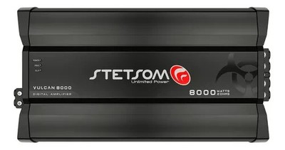 Stetsom Vulcan 8000 - 2 Ohms / Digital Amplifier 8000 Watts Rms Full Range