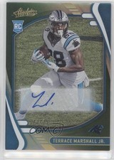 2021 Absolute Spectrum Green Signatures 23/25 Terrace Marshall Jr #120 Auto 18l6