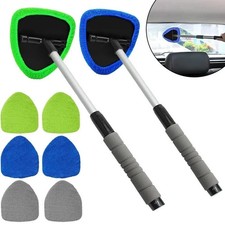 Windshield Cleaning Tool Kit Car Window Glass Wiper Cleaner Brush Extendable