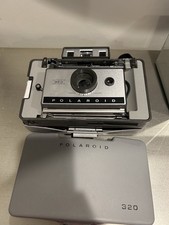 Vintage Polaroid Automatic 100 Land Camera w/ Original Case Untested Clean