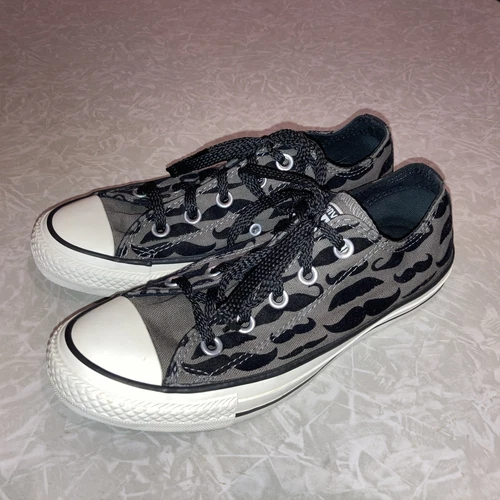 SCARPE SNEAKERS GRIGIO BAFFI CONVERSE ALLSTAR CHUCK TAYLOR UOMO 4 DONNA 6