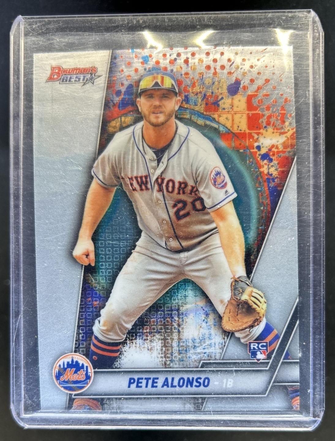 2019 Bowman's Best Pete Alonso RC Rookie #32 Mets