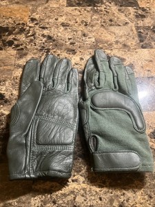 US Army Combat Gloves Type II Capacitive Green Large ACG HWI mechanic