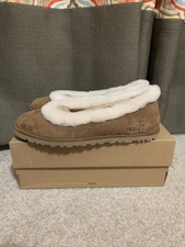 Size 7.5 - UGG Zora Ballet Flat 'Chestnut' 1178111 IN-HAND