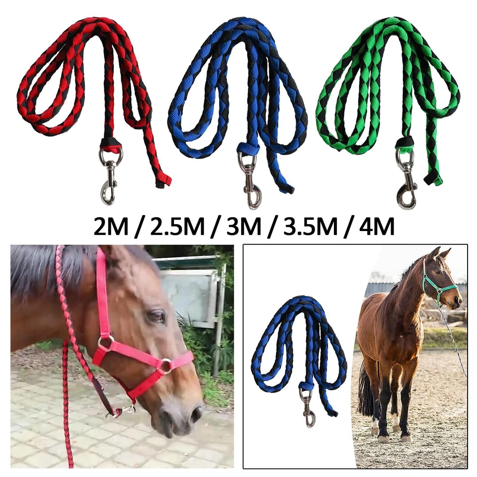 Horse Lead Rope with Snap Hook Heavy Duty Horse Leading Rope - Bild 1 von 1