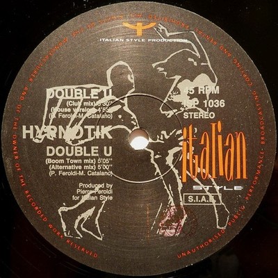 Hypnotik - Double U (Vinyl 12'' - 1990 - IT - Original)
