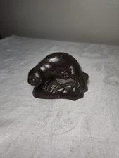 Vintage Zoo Animal Mold-a-Rama Blow Mold Otter Milwaukee County Zoo 