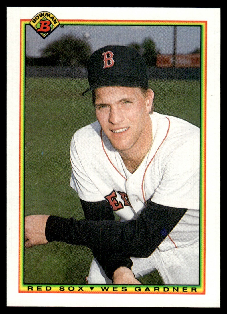 1990 Bowman Wes Gardner Boston Red Sox #266