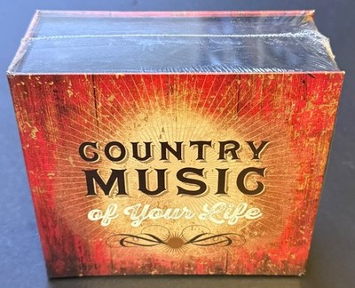 COUNTRY MUSIC OF YOUR LIFE Sealed 10 CD Box Set 2015 Johnny Cash Dolly Parton...