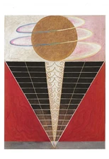 ePostcard Hilma af Klint "No. 2" 1915 MINT Oversize Unuserd