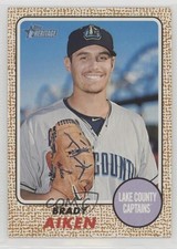 2017 Topps Heritage Minor League Edition Brady Aiken #68 0u9