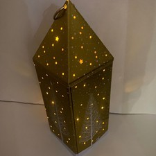 Marks & Spencer Light Up Christmas Biscuit Tin | LED Decorative Tin