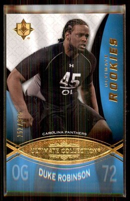 2009 Ultimate Collection Duke Robinson RC RC 252/375 #179