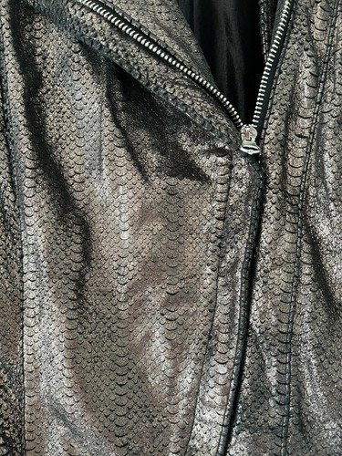 New! €555 VINTAGE DE LUXE Suede Leather Jacket Size 44 / L LIMITED Edition - Picture 7 of 7