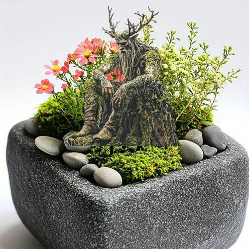 Fairy Garden Stakes Garden Stakes Acrylic 2D Flower Pot Stake Garden Ground - Imagen 10 de 11