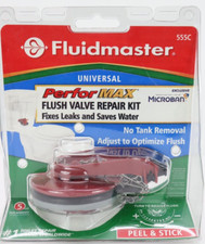 Fluidmaster Universal PerforMAX Flush Valve Repair Kit 555C Fixes Leaks