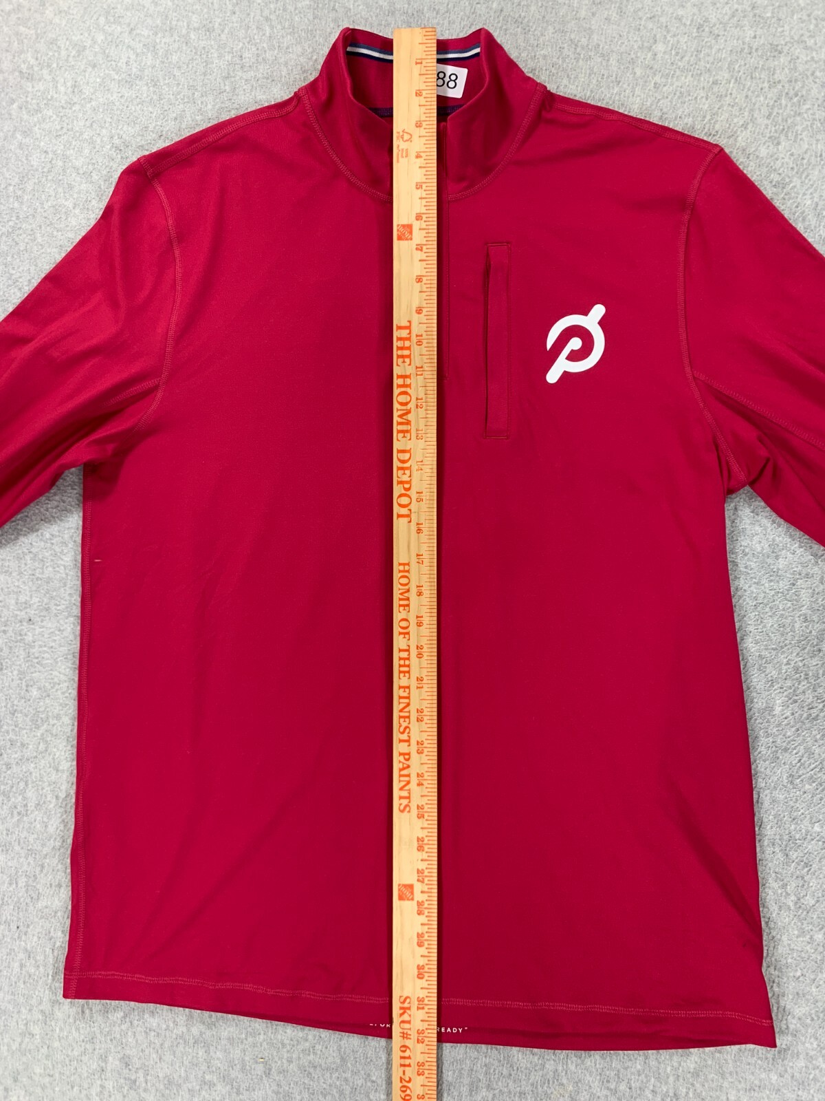 Four Laps Peloton Half Zip Running Cycling Training Pullover Shirt (Men's Large)