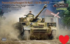 Ryefield-Model RM5043 1/35 scale PANZERKAMPFWAGEN IV AUSF.J SD.KFZ+UPGRADE PE