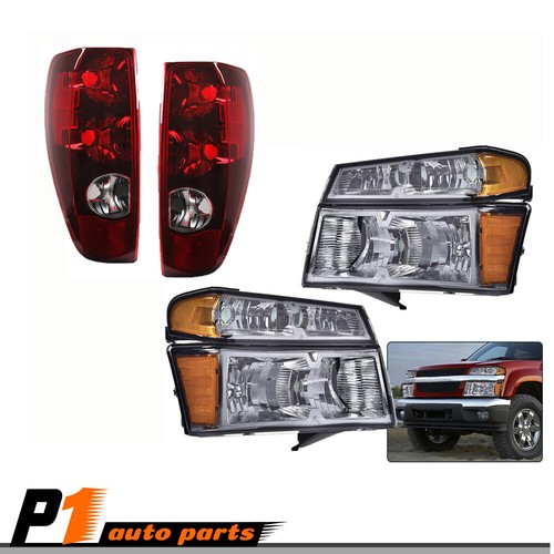 Bumpers & Parts For GMC Canyon Fit 04-12 Chevy Colorado | GMC Canyon Truck Clear Headlights Tail Li Headlight Assemblies For 2019 GMC Canyon - Foto 7