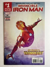 Invincible Iron Man #1 | NM | Riri Williams | Animax, Tony Stark (A.I.) | Marvel