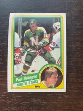1984-85 O-Pee-Chee OPC Set Break #100 Paul Holmgren - Minnesota North Stars NM+