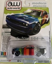 Auto World -Brand New   23 Dodge Challenger Hellcat Redeye 14 Factory Colors 