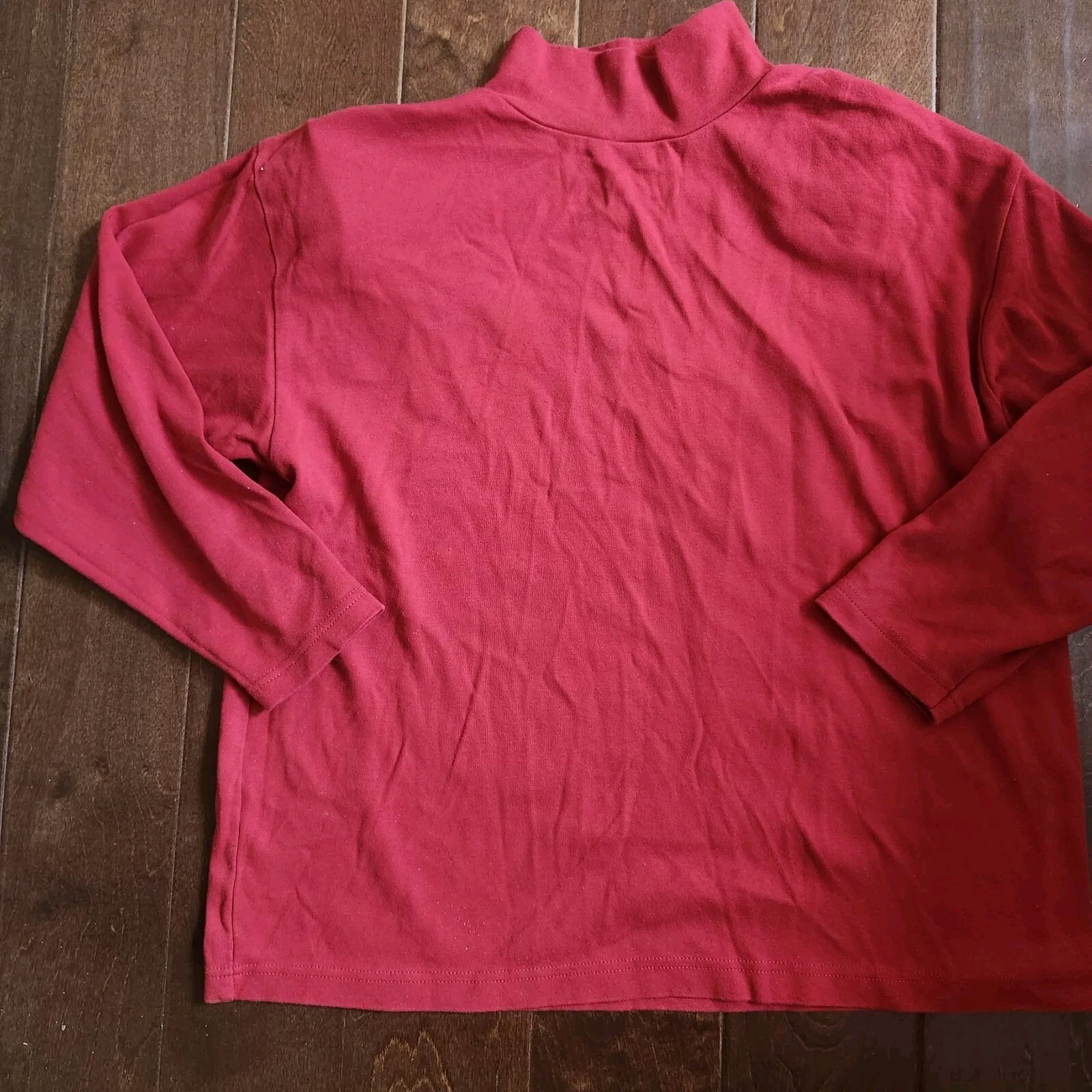 Preview Basic Women's JUNIOR High Neck Red Should… - image 3