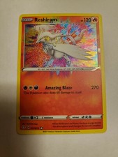 reshiram pokemon card amazing rare Pokemon Card Shining Fates 017/072 17/72 Reshiram Amazing Rare – Brokenvase  Games