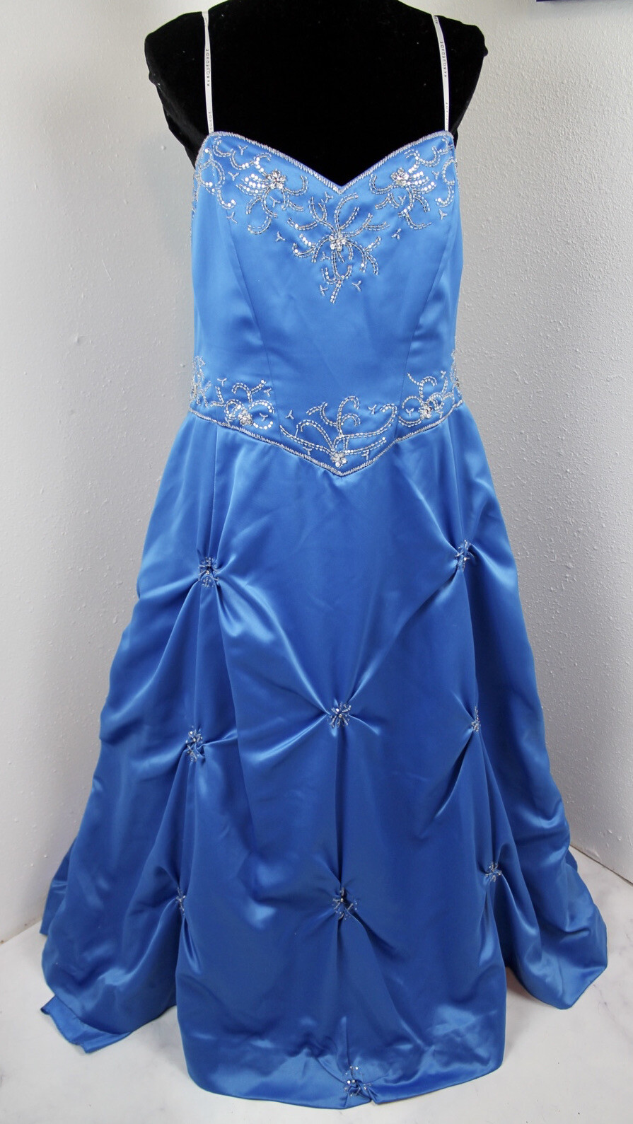 Masquerade Prom Winter Formal Gown Strapless Dress B… Gem