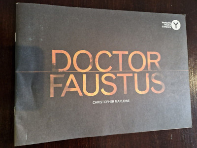Jude Law Doctor Faustus Young Vic Theaterprogramm