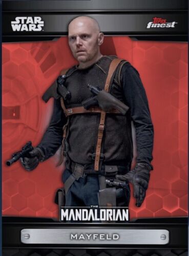 [DIGITAL] Topps Star Wars - Mayfield - Finest Mandalorian 23 W1 Chrome Red - Picture 1 of 1