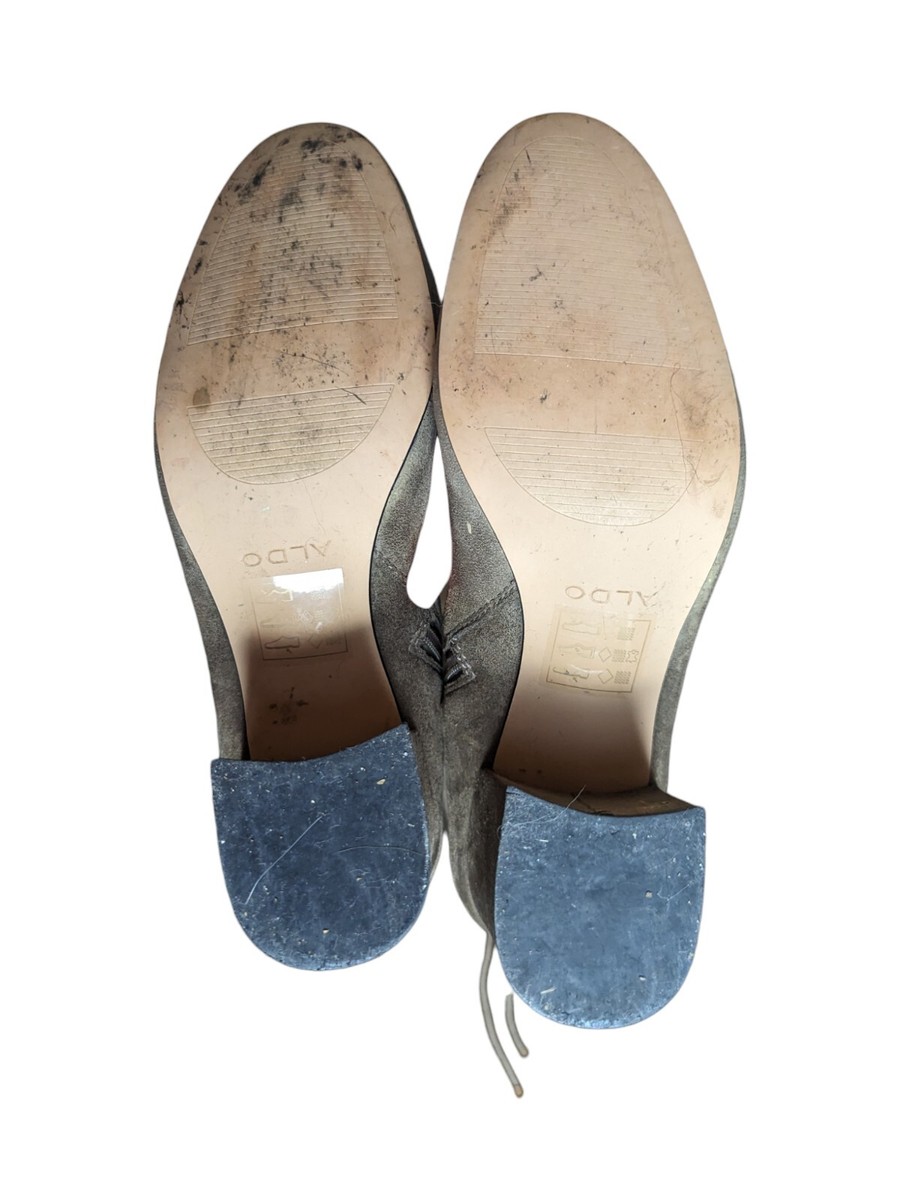 ALDO Womens Adessi Suede Over the Knee High Boots Block 3” Heel