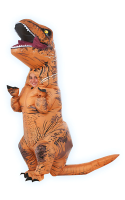 Gonfiabile Dinosauro Bambini Costume Jurassic Park Divertente