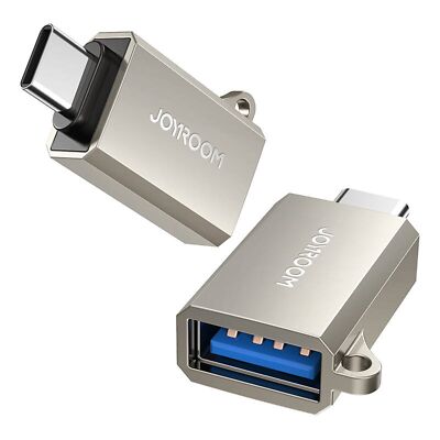 OTG Adapter USB-C (Male) / USB-A (Female) up to 5 Gbps in Silver