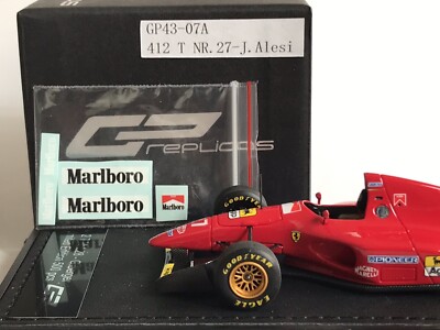 1/43 TOPMARQUES フェラーリ 412 T1 J.Alesi #27 Yahoo!オークション - GP Replicas 1/43 フェラーリ 412T1 #27 J