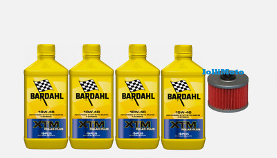 KIT TAGLIANDO BARDAHL XTM 10W40 MOTO FILTRO OLIO 192 Triumph Legend 900