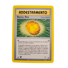 Pokemon Card Addestramento Bacca Oro 93/111 Neo Genesis 1 Edizione NM ITA