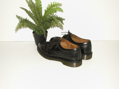 Dr. Martens 3989 scarpe brogues in pelle nera uk 9 eu 43 us 10 (d1180) - Foto 4 di 9