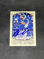 Michael Choice 2014 Topps Gypsy Queen #113 Texas Rangers Autographed Signed Card
