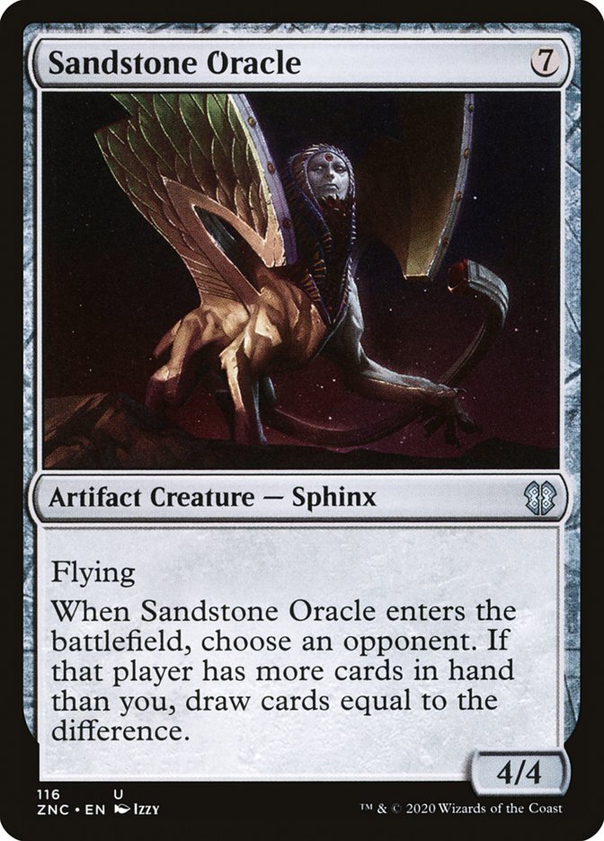 MTG Magic the Gathering Sandstone Oracle (116/162) Zendikar Rising Commander LP