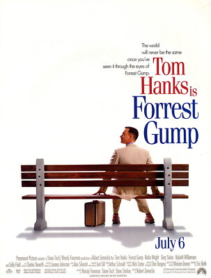 72265 FORREST GUMP Movie Wall Decor Print Poster