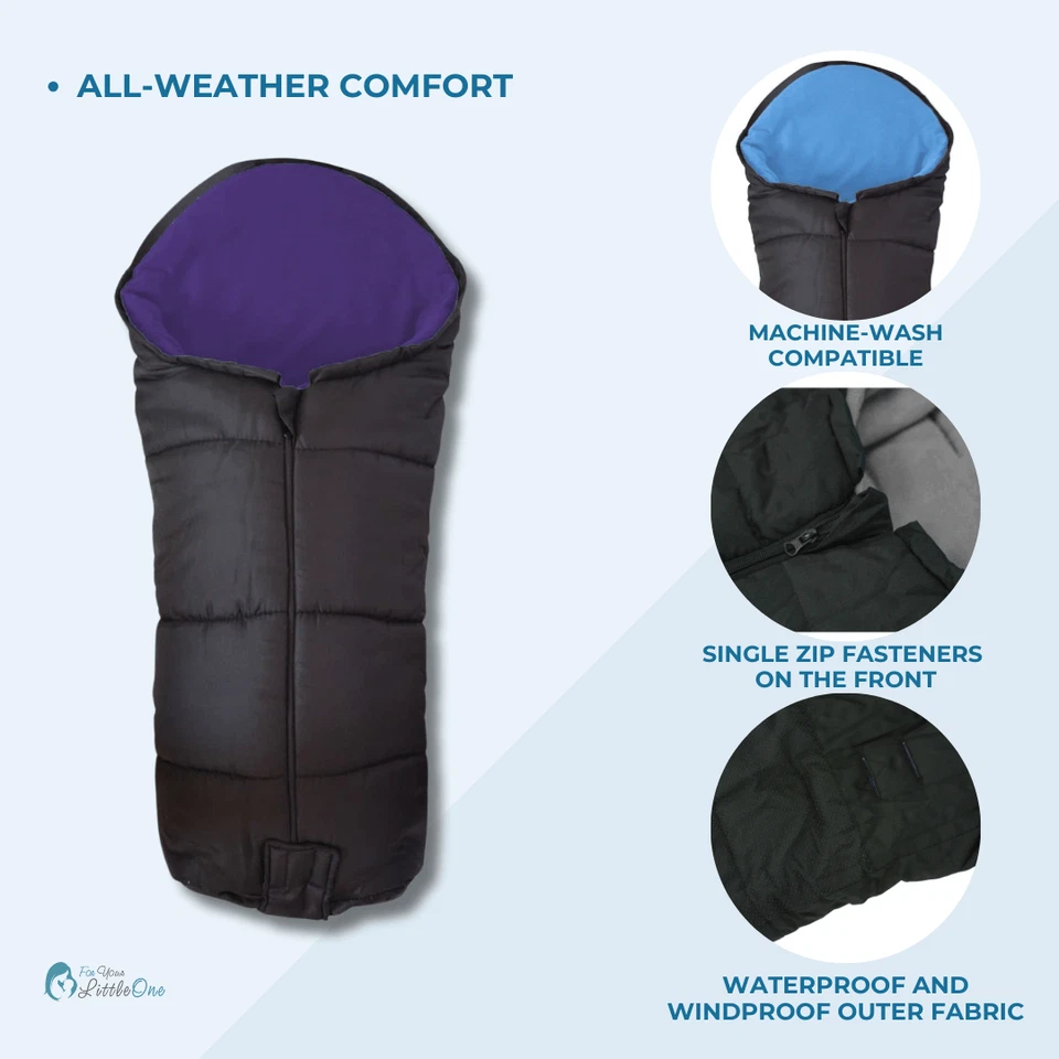 Deluxe Footmuff / Cosy Toes Compatible with Bumbleride - Image 3 of 4