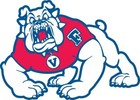 C72 Fresno State Bulldogs Ncaa College Logo 2025 Refrigerator Magnet 4 inch