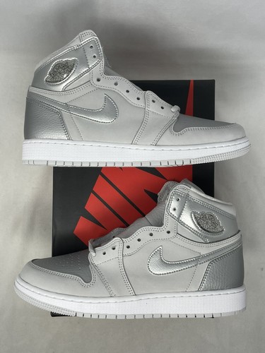 Air Jordan 1 Retro High OG CO.JP GS Tokyo 575441 029 Neutral Grey Size 7Y