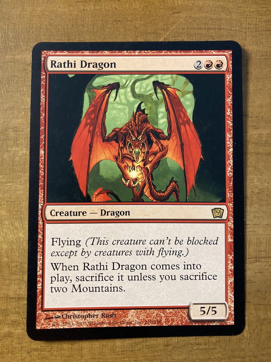 MTG foil ラースのドラゴン/Rathi Dragon 9th 英語 MTG foil ラースのドラゴン/Rathi Dragon 9th 英語 参考価格