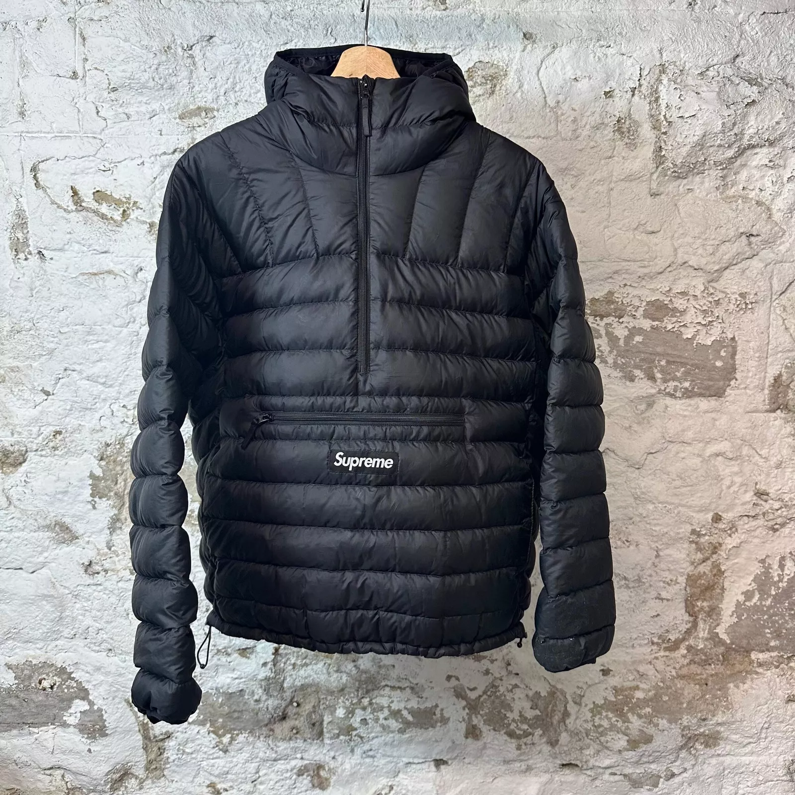 Veste anorak noir Supreme petite boîte taille S