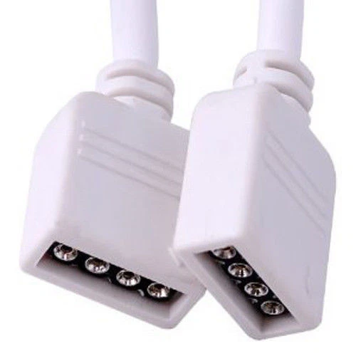 5m Extension Connect Cable 16.4ft 4-pin Plug for LED 3528 5050 RGB Strip Light - Image 2 of 2